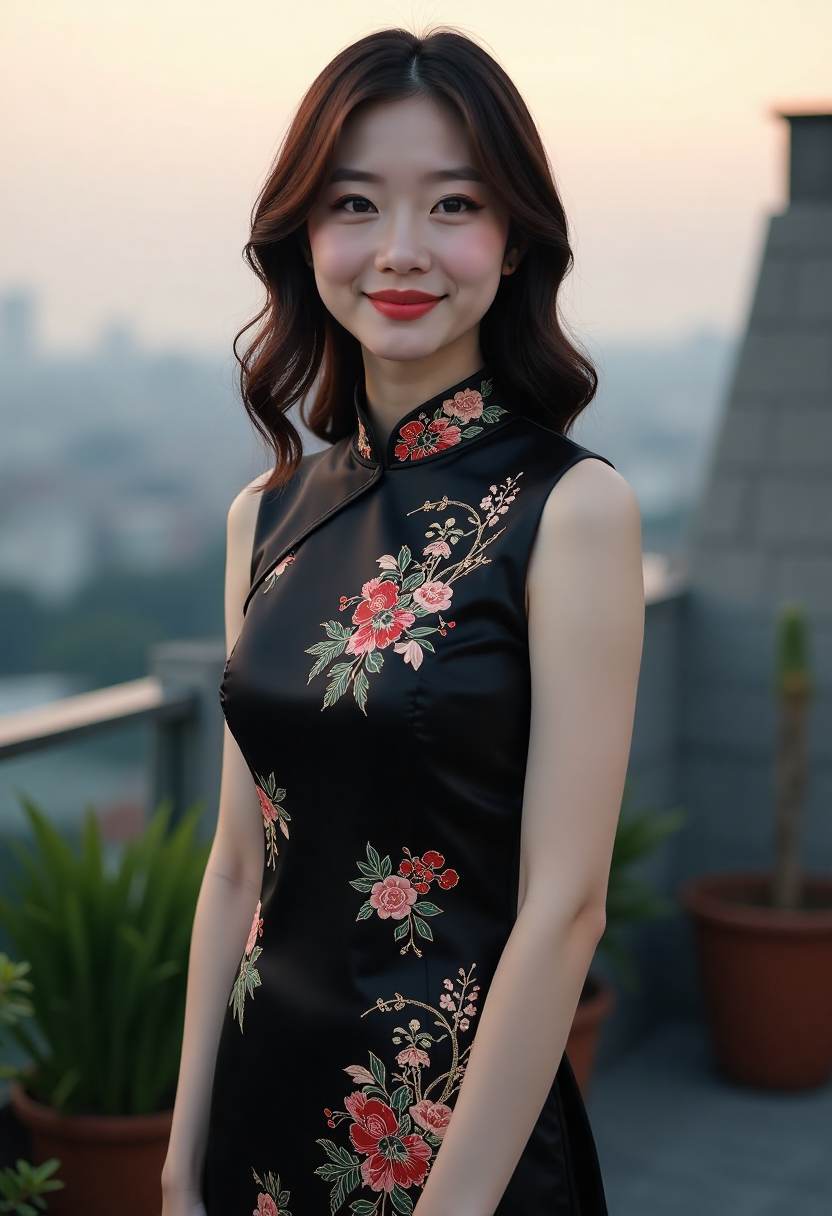 河对岸